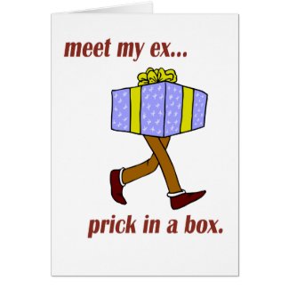 Ex Boyfriend Gear card