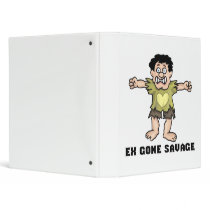 EX BOYFRIEND HUSBAND GONE SAVAGE 3 RING BINDER
