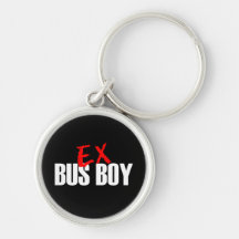 EX BUS BOY DARK KEYCHAINS