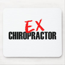 EX CHIROPRACTOR LIGHT MOUSE PAD