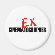 EX CINEMATOGRAPHER LIGHT FRIDGE MAGNET