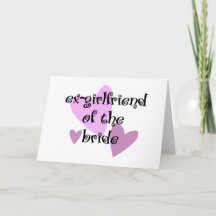 Ex Girlfriend Greeting Cards, Note Cards and Ex Girlfri