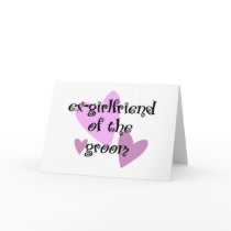 Ex-Girlfriend of the Groom cards