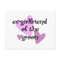 Ex-Girlfriend of the Groom postcards