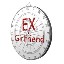 'Ex-Girlfriend' Themed DartBoard