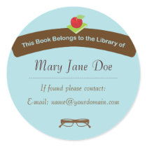 Ex Libris Personalized Library Labels