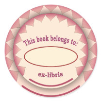 Ex-libris Sticker no. 1 by morris27 Ex-libris Sticker no. 1