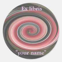 Ex pegatinas abstractos #1 de Libris a modificar p