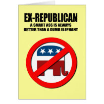Ex-Republican - Smart ass cards