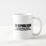 Ex-Republican - Smart ass Coffee Mugs