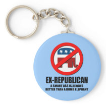 Ex-Republican - Smart ass keychains