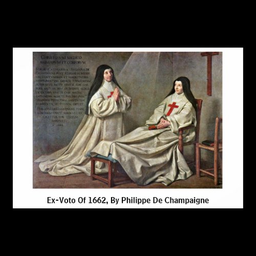 Ex-Voto Of 1662, By Philippe De Champaigne Posters