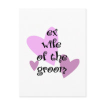 Ex-Wife of the Groom postcards