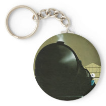 Exactitude Railway Poster Key Chains