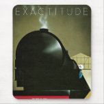 Exactitude Railway Poster Mouse Pad