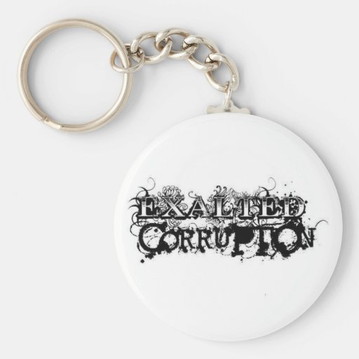Exalted Corruption Keychain (White)