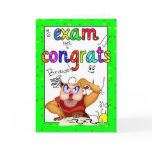 Exam Congratulations Card - Exam