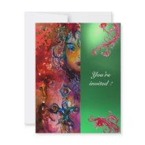 EXCALIBUR gem bright red ,pink blue orange green Personalized Announcement