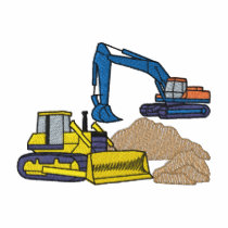 Excavator and Dozer