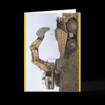 Excavator/Dump Truck cards