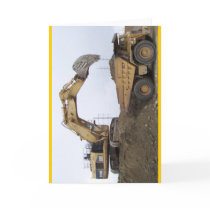 Excavator/Dump Truck cards by heavyequipment Excavator/Dump Truck cards