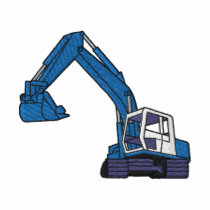 Excavator embroidered shirts by ZazzleEmbroidery Excavator embroidered shirts