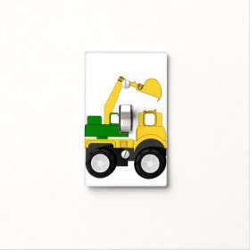 Excavator Truck Light Switch Covers