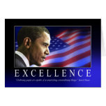 Excellence Greeting Card