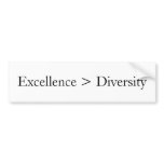 Excellence > Diversity Bumper Stickers