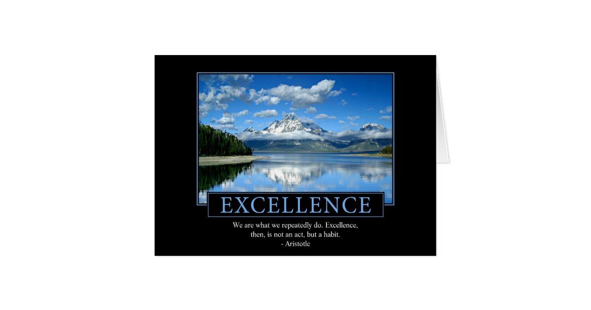 Excellence Greeting Cards Zazzle
