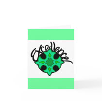 Excellence saying note card by marcya7 Excellence saying note card