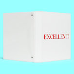 Excellent! binders