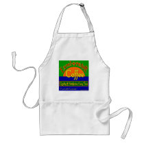 Excelorator Coffee Retro Label Art Apron