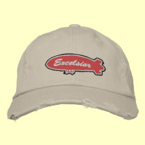 Excelsior embroidered hats