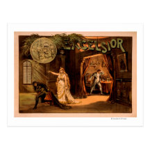 Excelsior Theatrical Play Poster #1 Postcard