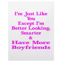 Except I'm Smarter & Have More Boyfriends letterhead by Mustang_Lady Except I'm Smarter & Have More Boyfriends letterhead