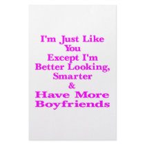 Except I'm Smarter & Have More Boyfriends stationery by Mustang_Lady Except I'm Smarter & Have More Boyfriends stationery