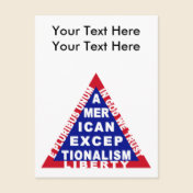 Exceptionalism Postcard