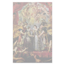 Exchange Of Princesses By Rubens Peter Paul Custom Stationery