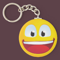 Excited Smile keychains