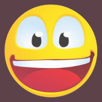 Excited Smile stickers