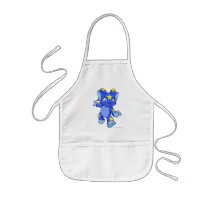 Excited Starry Acara aprons
