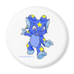 Excited Starry Acara Magnet