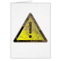 Exclamation Mark Greeting Card