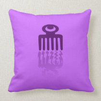 Exclusive Adinkra "Duafe" water reflection Pillow