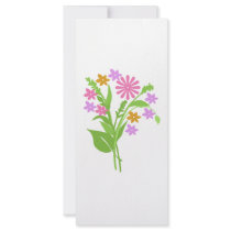 Exclusive Bouquet of Flowers! rack cards by angeria Exclusive Bouquet of Flowers! rack cards