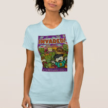 Exclusive Invaded! comic shirt (Women's) t-shirts