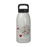 exclusive "just a little bit o' LOVE" mini bottle water bottles