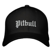 Exclusive pitbull cap embroidered hats