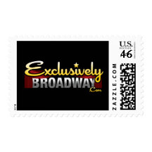 ExclusivelyBroadway.com Postage Stamps
